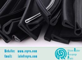 Ron cao su chữ U nẹp kính