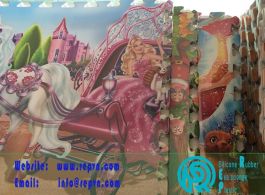 Thảm xốp ghép tranh hoạt hình